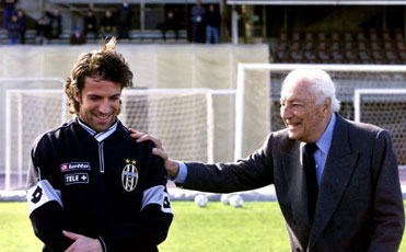Del Piero e Giovanni Agnelli